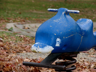 On Blue Dolphin Street.