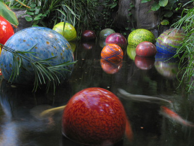 Like Ivory Soap, Dale Chihuly floats.
