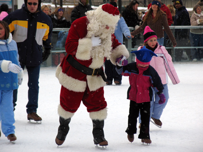 `Next time you fall, try not to grab the beard, okay Timmy?`