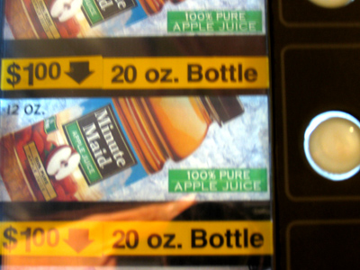 One place says 20 oz. bottle, and another place says 12 oz. bottle.  I`ll bet you can guess what it sold me.