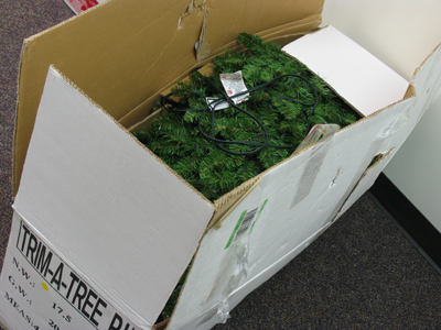 So I should put this out by the curb then?