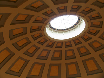 Construction on the courthouse began in 1847 and the building was dedicated in 1850.