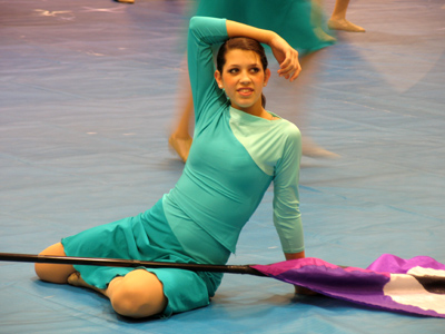 She beat out twelve other girls for the coveted sit-there-with-your-arm-on-your-head role.