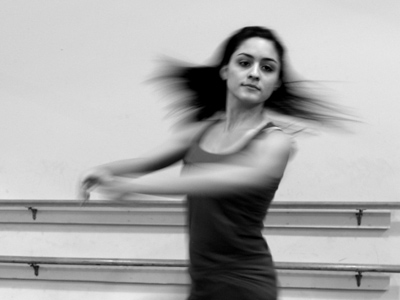 Strolling down the avenue.