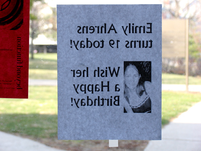 The itsy-bitsy squirrel went up the water spout.