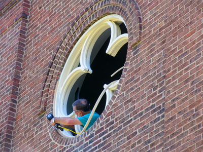 Got a broken baptistry?  A faltering alter?  Call Chapman`s Chapel Repair.  We`re economical and ecumenical.