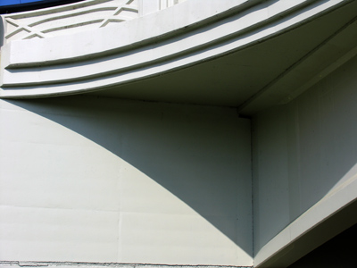 Under the boardwalk.