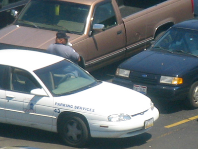 He could just write the ticket and go, but I think he thrives on the confrontation (see March 7, 2006).