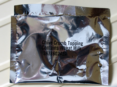 Mmmm -- home cookin` -- just like Grandma used to unwrap.