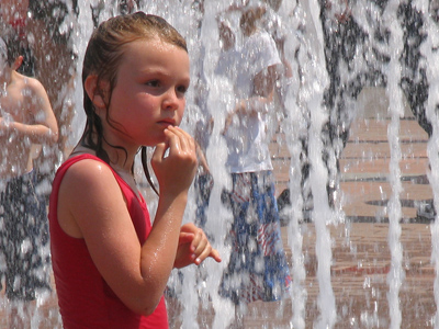 Well, tonight I watched bees hover lazily over a rose-littered path.