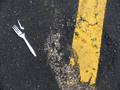 A fork in the road.