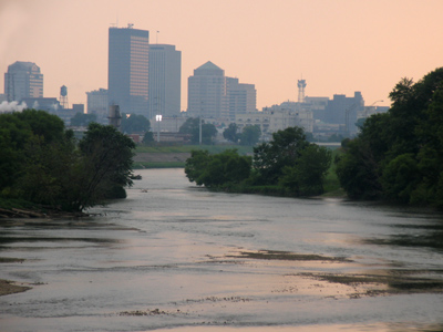 And as Lewis and Clark navigated the bend in the river, they were impressed by the settlements of the natives.