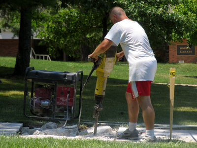 Real men don`t need safety gear.