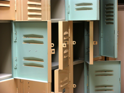 This is how I found them.  I later tried to arrange the doors myself, but couldn`t do better than total randomness.