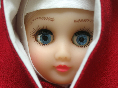 Seems like a lot of makeup for a nun.