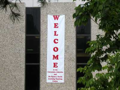 As if we needed enticement to draw people to the library.