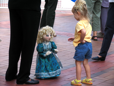 Yes, that hand reached out to grab it a second later.