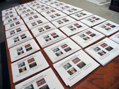 I`m working on a very large notecard order.  The order is large, not the notecards.