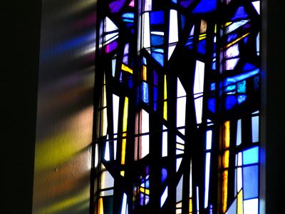 Chapel light, 5:05pm.