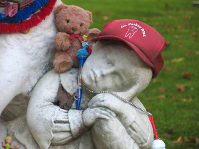 The gravestone said MOREHOUSE.