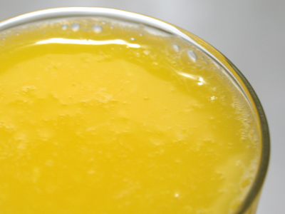 High doses of orange juice are being consumed.  There`s a pattern developing here.