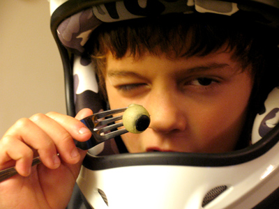 As funny as a sharp fork in the eye.