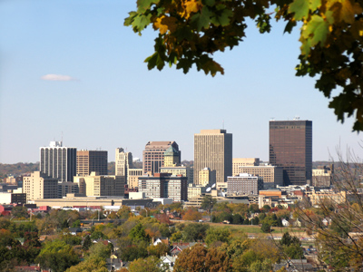 That giant tree over Dayton helps keep it cool in the summer, but when the leaves start to fall -- what a mess!