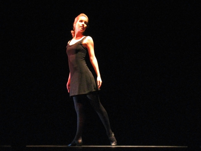 Her moment in the spotlight.