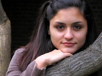 The latest in my ongoing series of Italian Girls in Trees (see October 29, 2006).