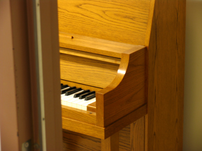 Guess what building I was in today.