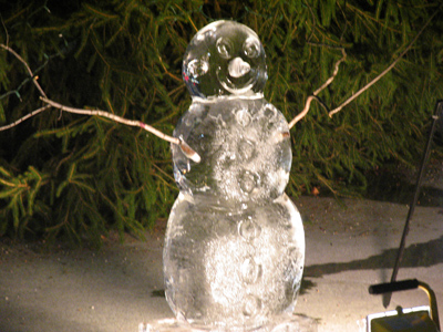 Today was warm, but rest assured: the iceman cometh.