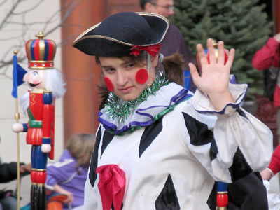 It SOUNDS easy, but I`m sure it`s hard to walk and wave for a mile.