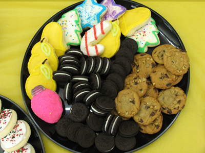 See, the cookies from November 30 survived the night so I could serve them at the Christmas party.