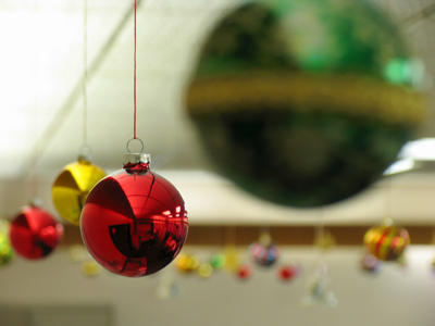 One Christmas party down, ten more to go.