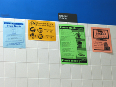 I am personally responsible for information overload at the UD library.