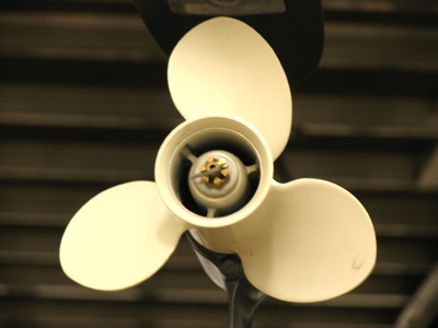 For reasons beyond my comprehension, there was a twelve-foot pontoon boat outside my classroom tonight.
