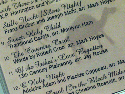 I`ve been working on designing a CD cover and haven`t had time to take pictures . . . 