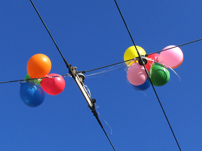 I want to fly free, like a ballo-- well . . . 