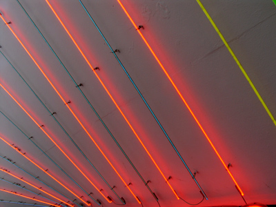 Neon in the daylight just doesn`t do it.