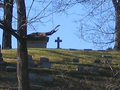 On a hill far away stood an old rugged cross.