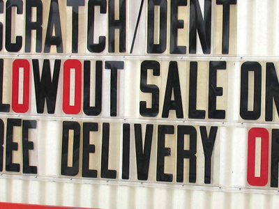 Other people decorate my neighborhood, making my task easier.