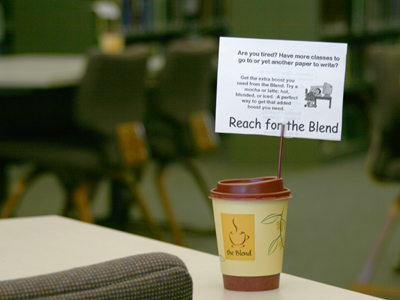 Why are libraries required to have coffee shops now?