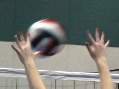 Opponents find the red fingernails intimidating.