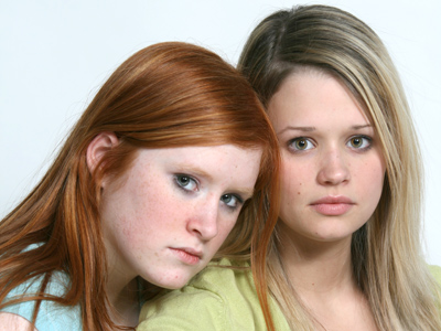 The prettiest pair of sisters since . . . my own.