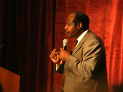 The most important person I`ve ever photographed:  Paul Rusesabagina, made famous by `Hotel Rwanda.`