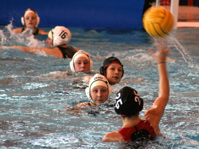 Water polo players never sweat.