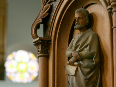 `Chapel` means cloak or cape, but the name took on religious significance due to the cloak of St. Martin.