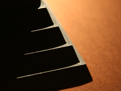 I took a picture of the gold sculpture that was ON this little pedestal, but I find this much more interesting.