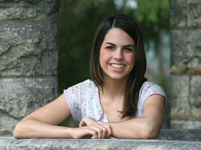 I hope she brushes and flosses regularly.  A smile like that should be taken care of.