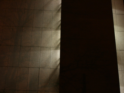 Stairwell at night:  angle 2.